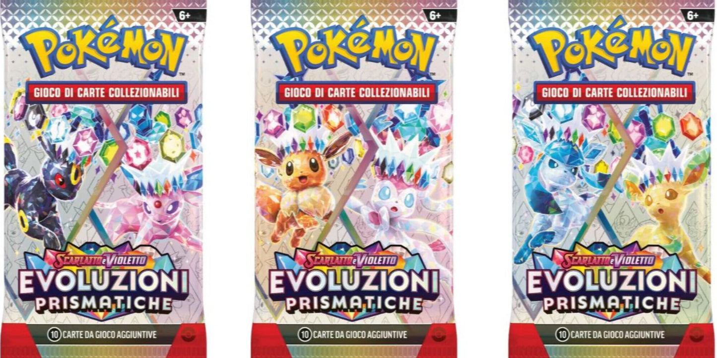 Pacchetto Pokèmon Scarlatto e Violetto Evoluzioni Prismatiche