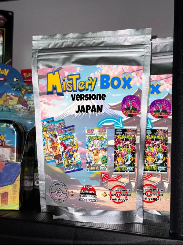 Mistery Box Pokémon Versione Japan Di Poké Boss