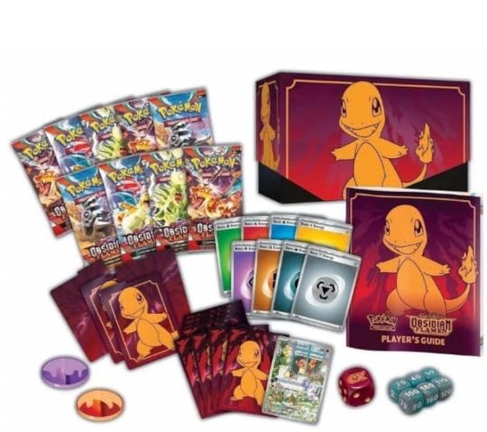 Pokémon “Ossidiana Infuocata ETB” Inglese