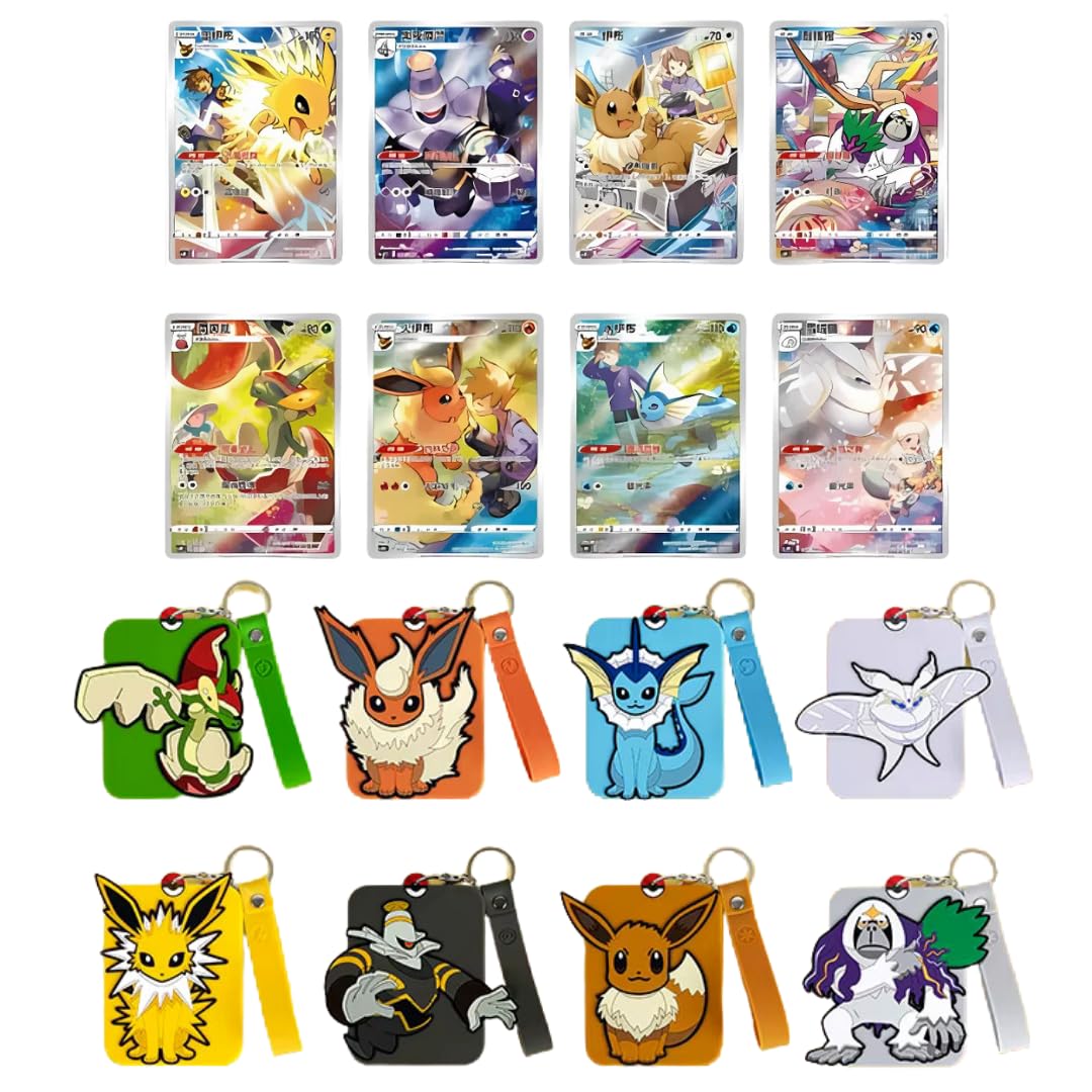 Pokèmon Eevee collezione Cinese con custodia porta carte