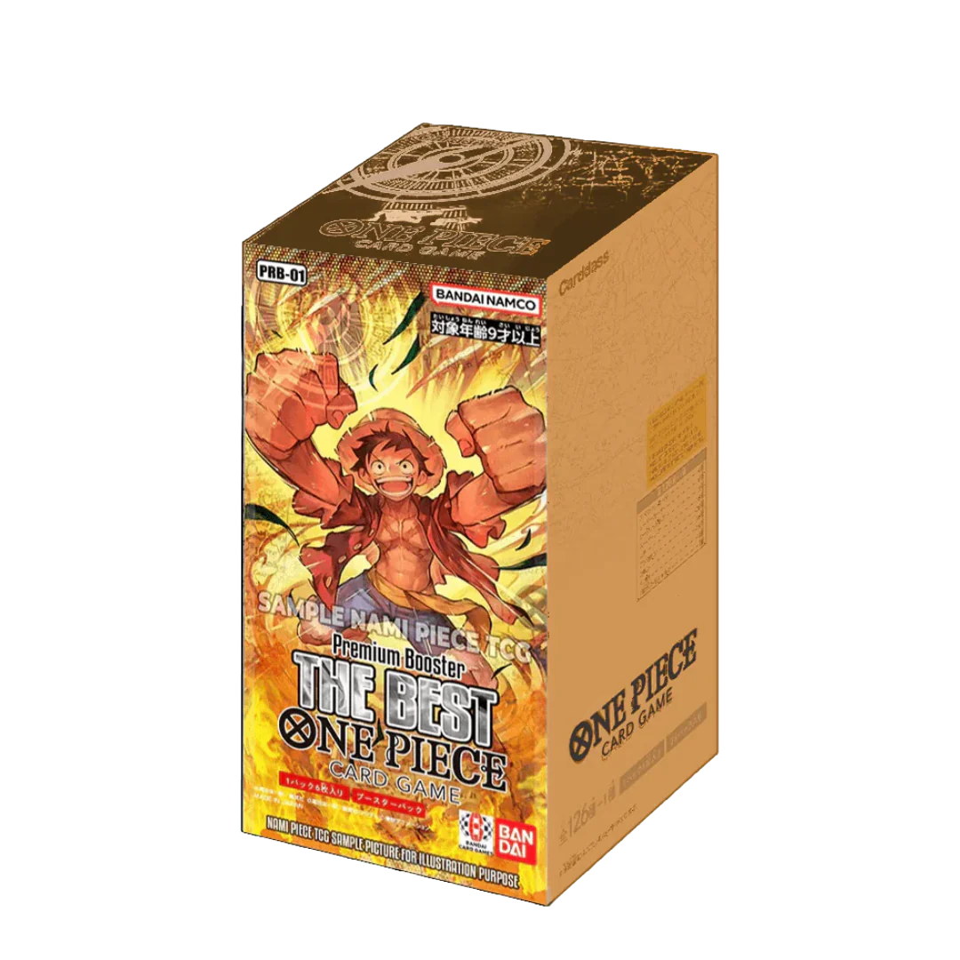 One Piece Card Game Premium Booster The Best PRB01 Display – 10 Buste (JP)