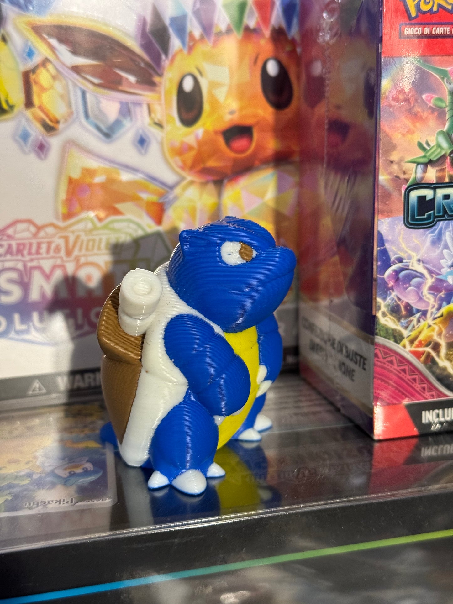 Blastoise Chibi Pokèmon stampato in 3d