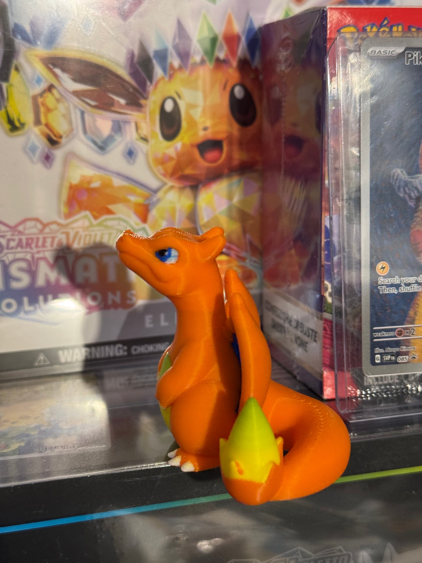 Charizard Chibi Pokèmon stampato in 3d