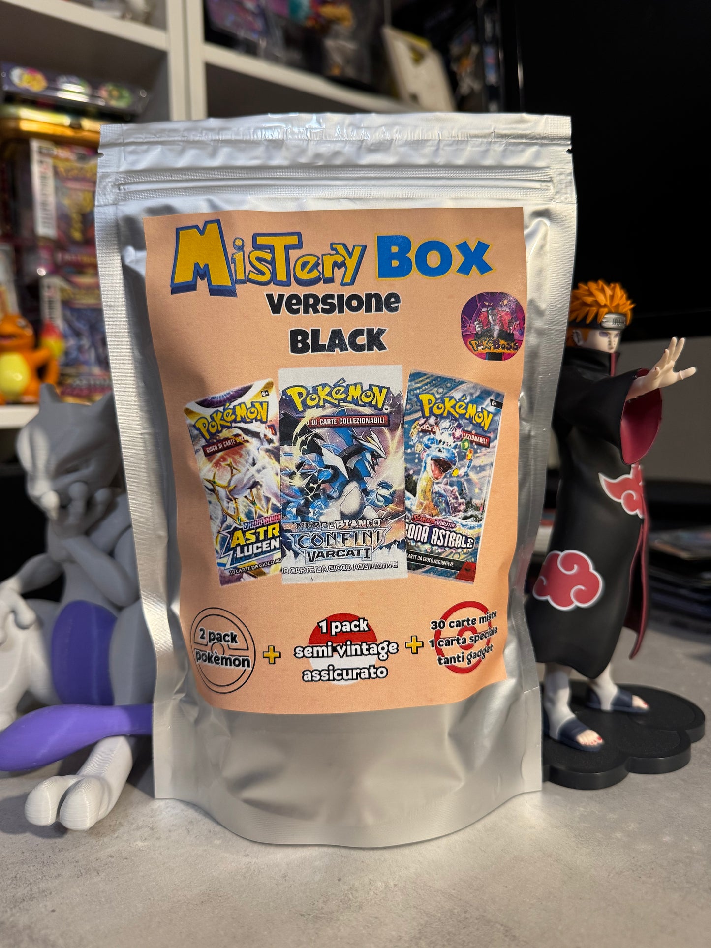 Mistery Box Pokémon Versione Black di Poké Boss