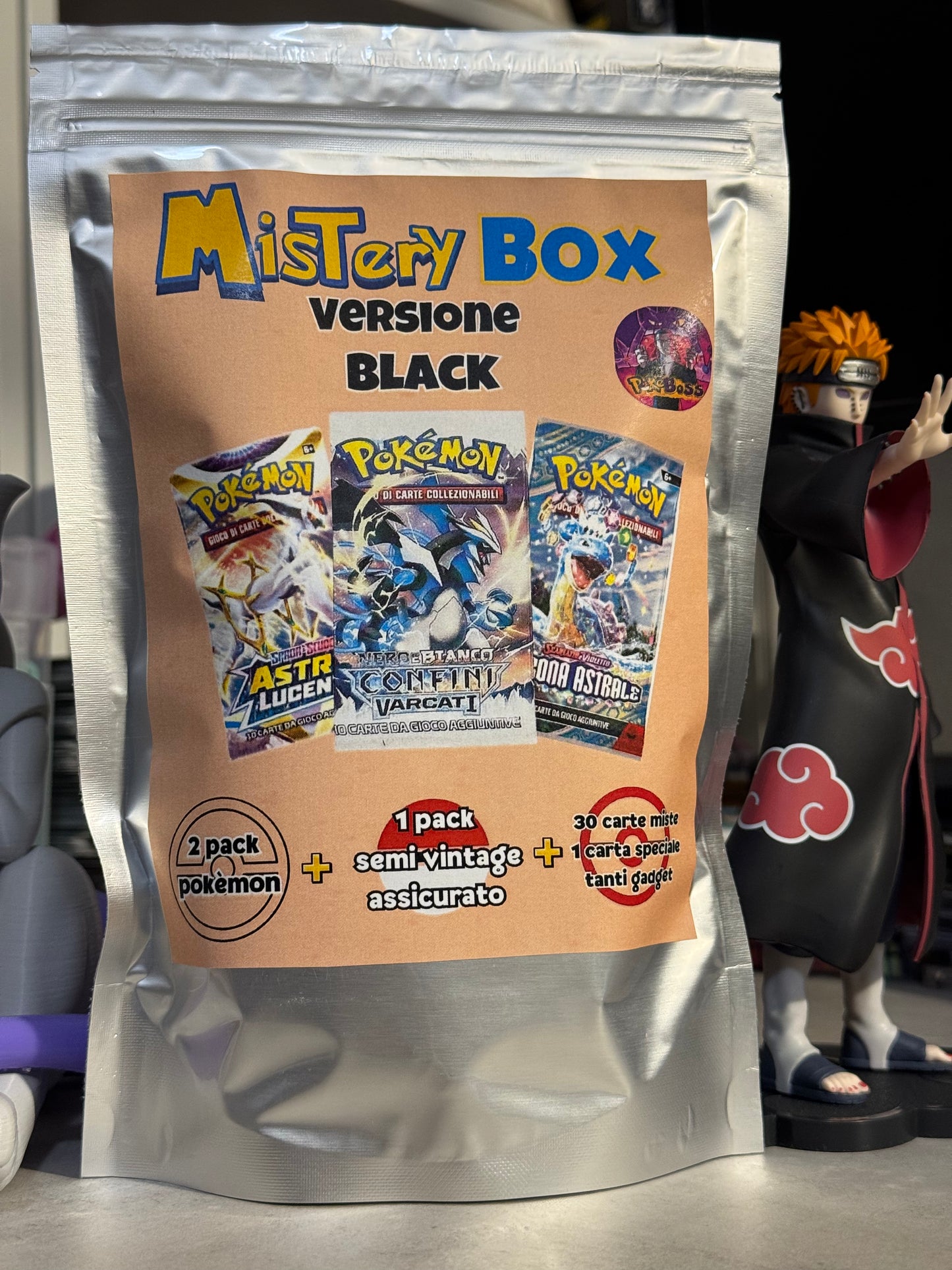 Mistery Box Pokémon Versione Black di Poké Boss