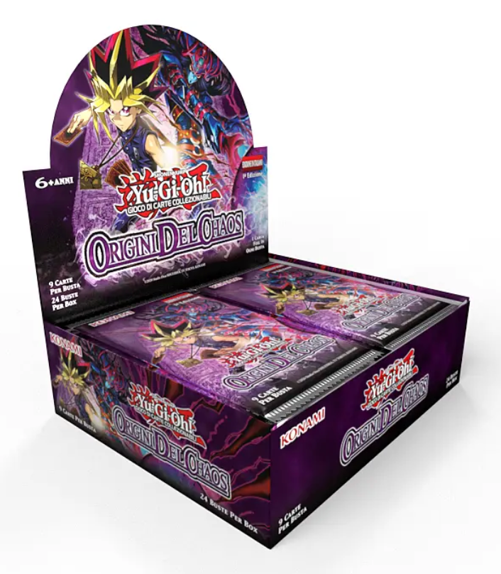 Yu‑Gi‑Oh! Trading card game Origini del Chaos Display Ita (24 bustine)