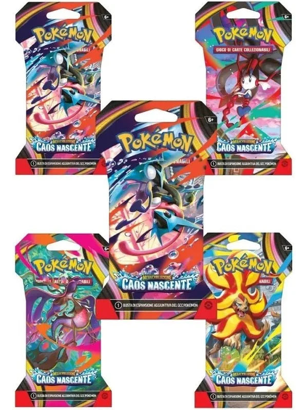 Pokemon - Megaevoluzione Caos Nascente (Bustina Paper Sleeve- ITA)