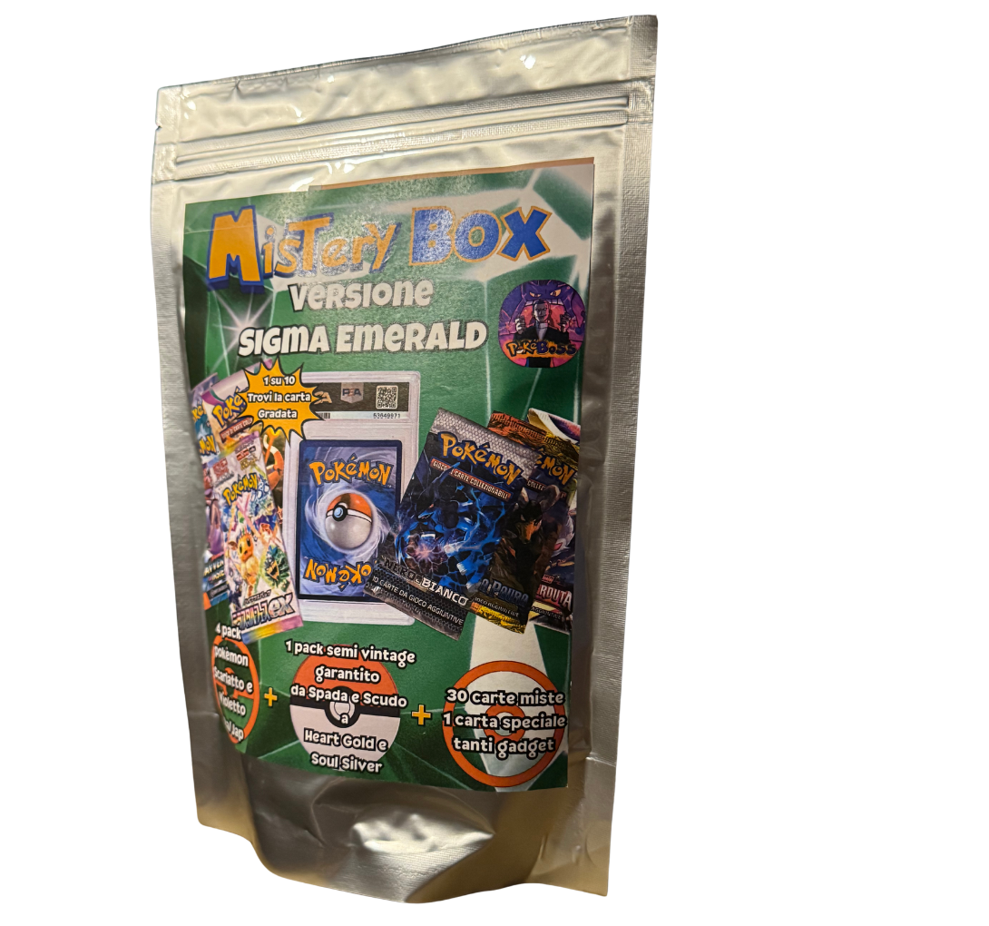 Mistery Box Pokémon Versione Sigma Emerald