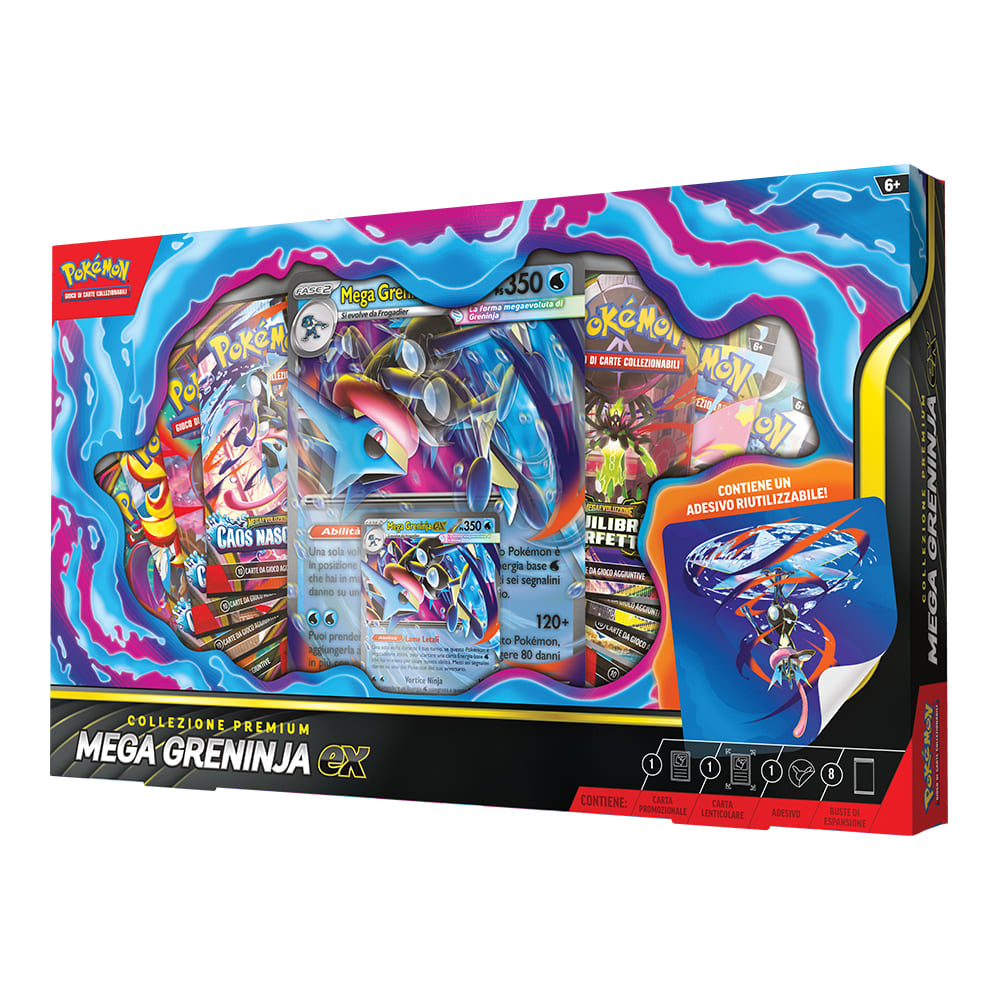 POKEMON COLLEZIONE PREMIUM MEGA GRENINJA EX