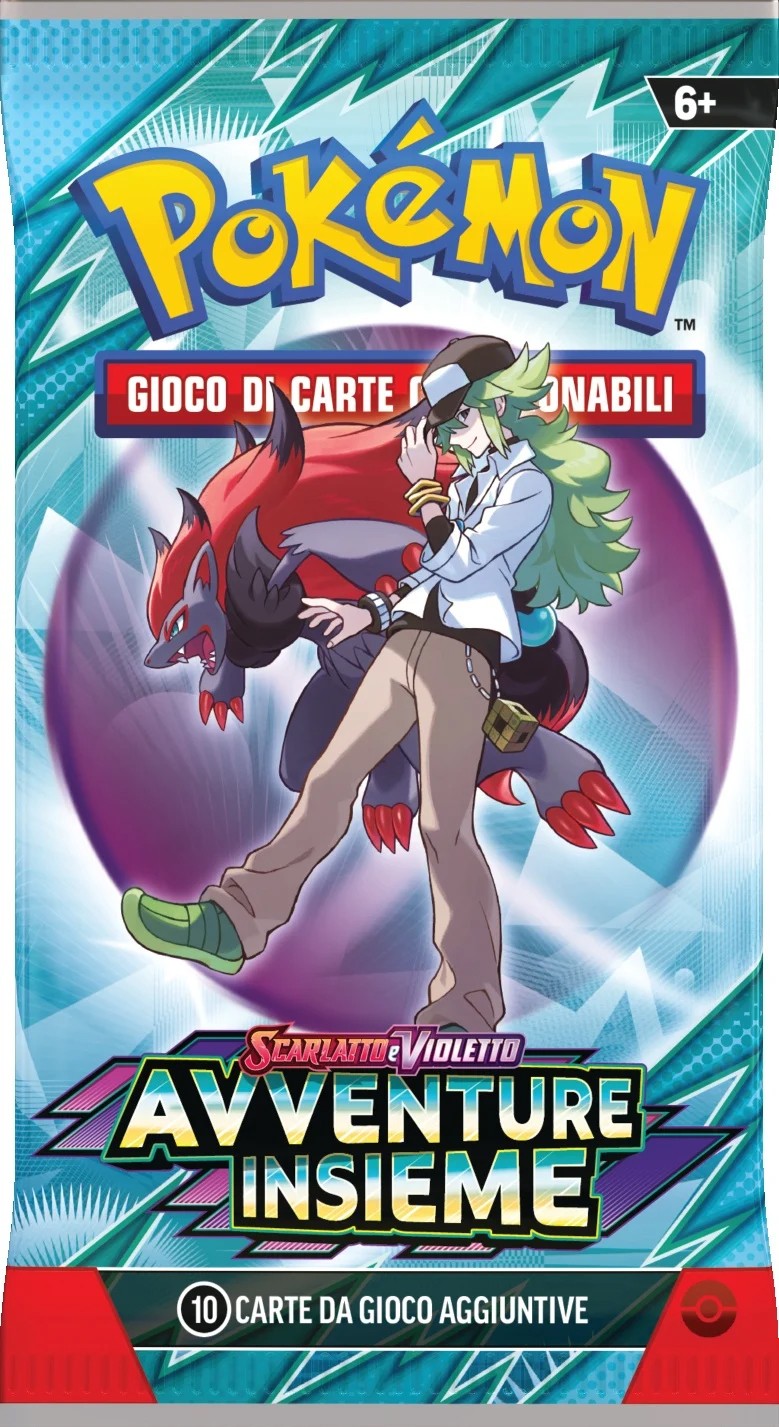 Scarlatto e Violetto Avventure Insieme Busta da 10 Carte (italiano)