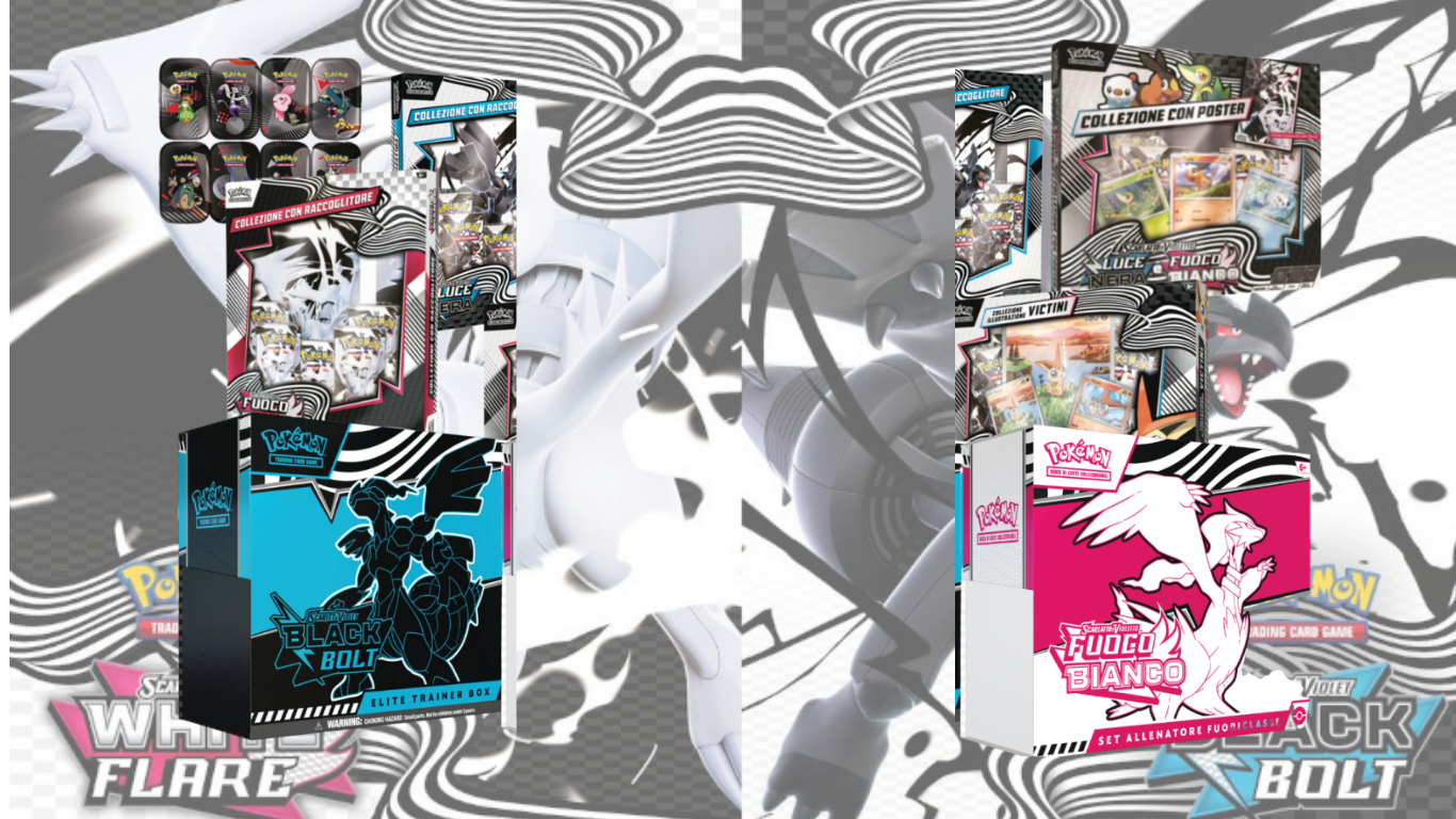 Pokèmon Luce Nera e Fuoco Bianco
