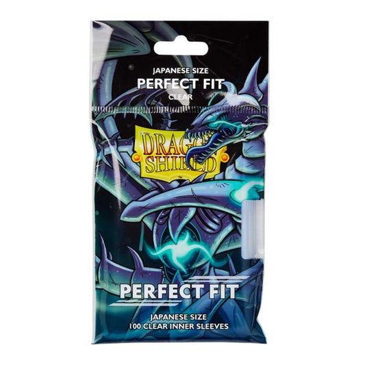 Sleeve Perfect Dragon ShieldAT-13051 Fit Small Sleeves - Clear 'Qyonshi' (100 Sleeves)