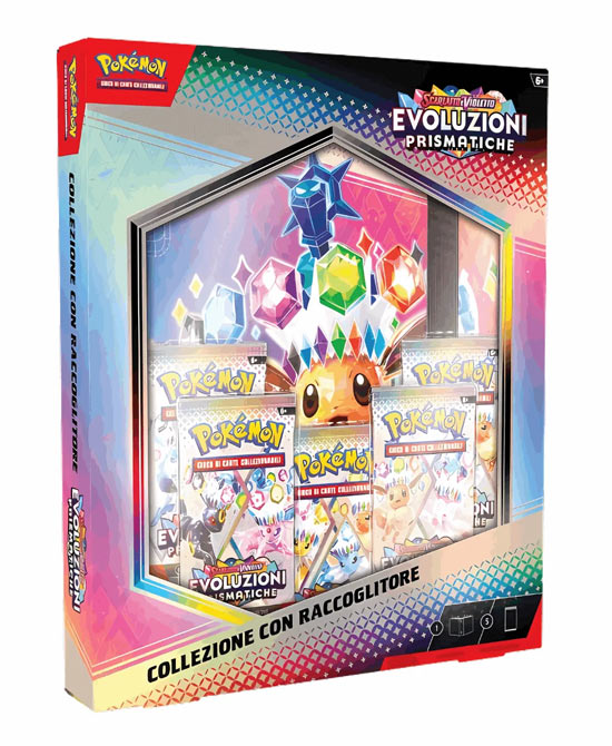 Collezione con Raccoglitore Pokèmon Evoluzioni Prismatiche