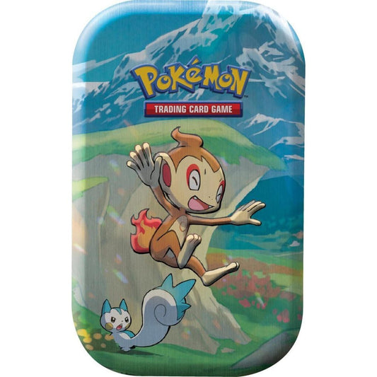 Mini Tin Pokèmon da Collezione Stelle di Sinnoh Chimchar e Pachirisu (Inglese)
