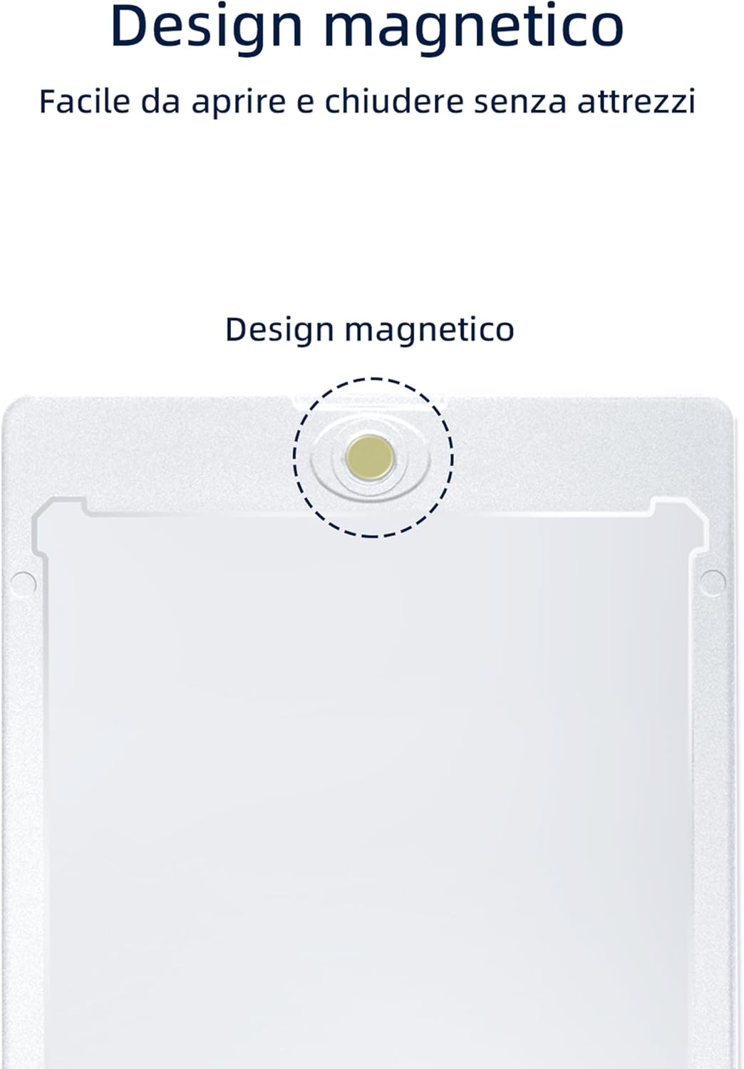 35 pt One-Touch Magnet Card Holder con Protezione UV