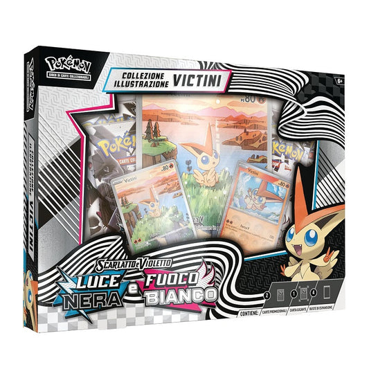 Collezione Victini Pokémon Luce Nera e Fuoco Bianco