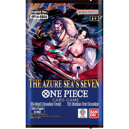 Op14 Box Eng The Azure sea’s seven One Piece booster box