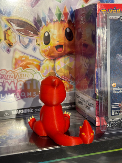Charmeleon Chibi Pokèmon Stampato in 3D