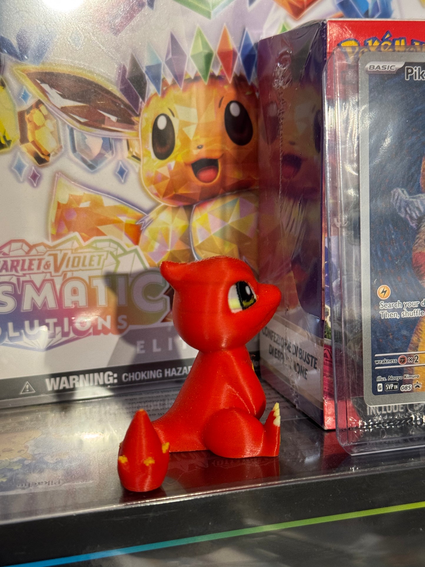 Charmeleon Chibi Pokèmon Stampato in 3D