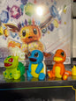 Trio Charmander Bulbasaur Squirtle Chibi Pokèmon Stampati in 3d