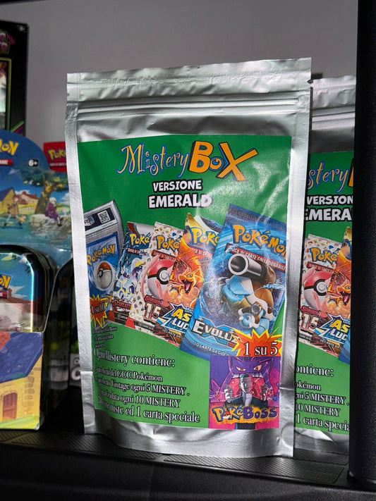 Mistery Box Pokémon di Poké Boss Versione Emerald