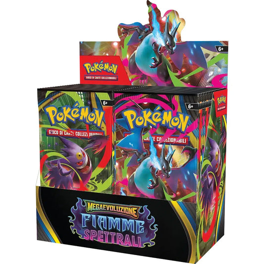 Pokémon  MegaEvoluzioni Fiamme Spettrali Display ITA (36 pack)