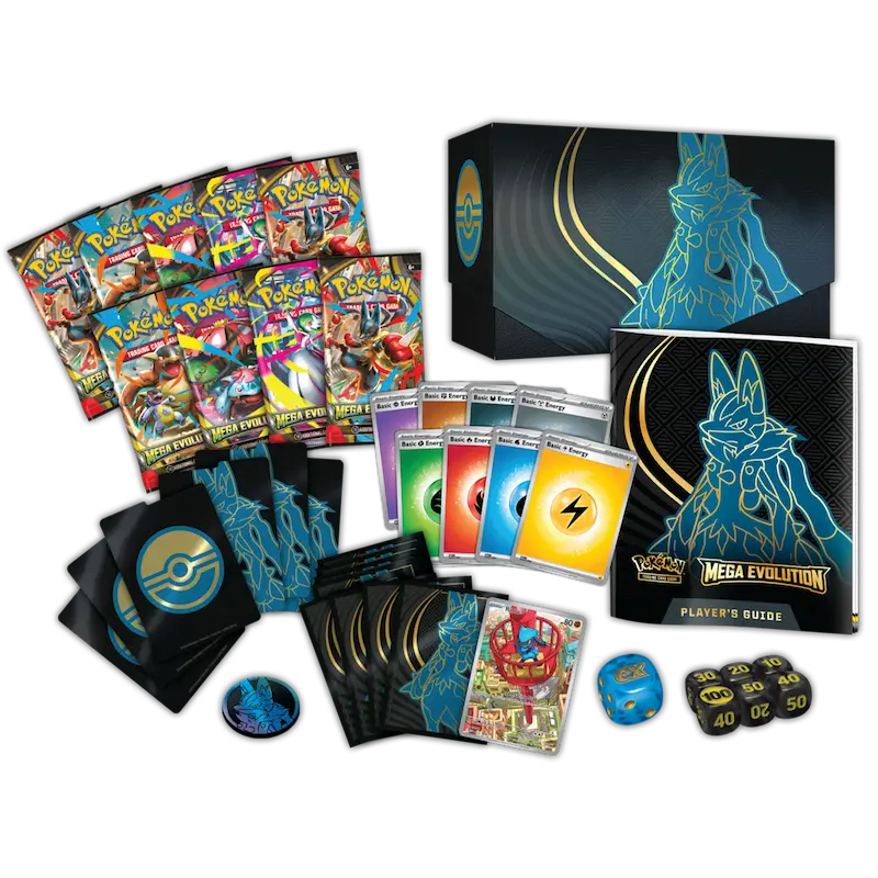 Etb Pokèmon Mega Evoluzioni Lucario (italiano)