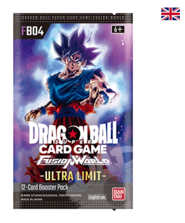 DRAGON BALL SUPER CARD GAME - FUSION WORLD - FB-04 - BUSTINA SINGOLA 12 CARTE (ENG)