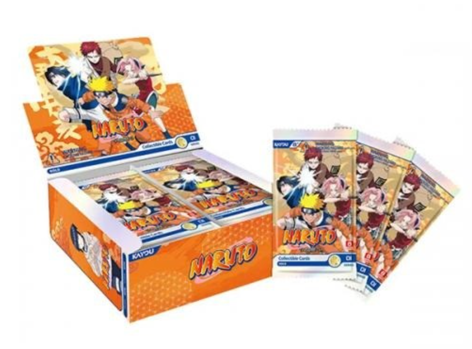 Display Naruto Kayou Collectible Cards Smriti - Earth Scroll Box (20 buste / 8 carte)