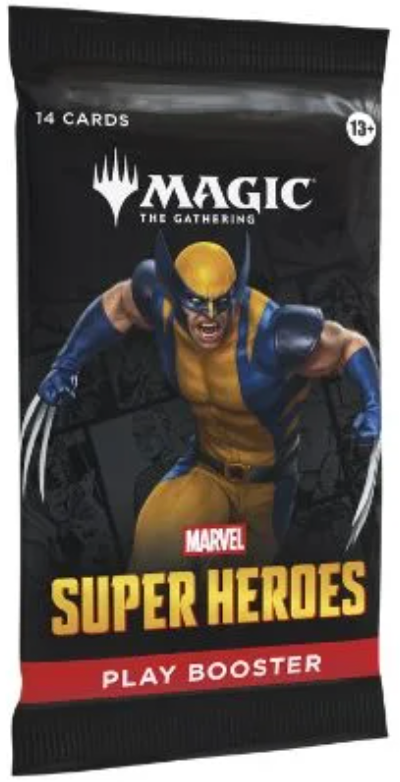 Marvel Super Heroes Singolo Play Booster ENG Magic the Gathering