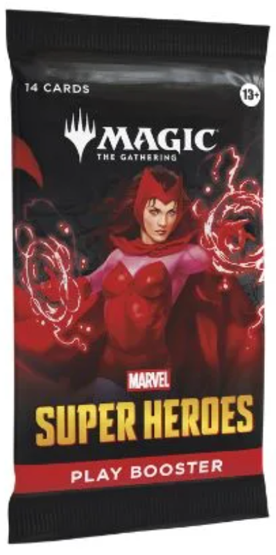 Marvel Super Heroes Singolo Play Booster ENG Magic the Gathering