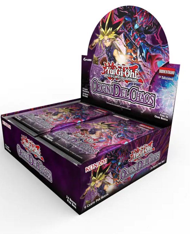 Yu‑Gi‑Oh! Trading card game  Origini del Chaos Display Ita  (24 bustine)