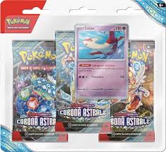 Pokemon - Blister 3 Bustine + 1 Card - Corona Astrale - Tinkaton o Latias - ITA