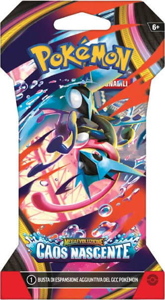 Pokemon - Megaevoluzione Caos Nascente (Bustina Paper Sleeve- ITA)