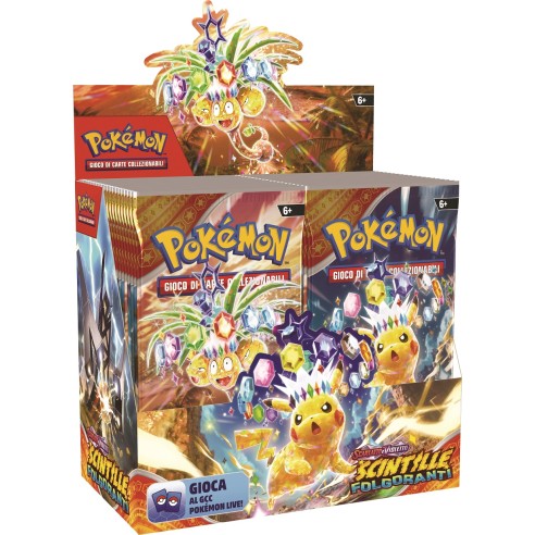 Pokemon Scarlatto e Violetto - Scintille Folgoranti (Box 36 Bustine) ITA