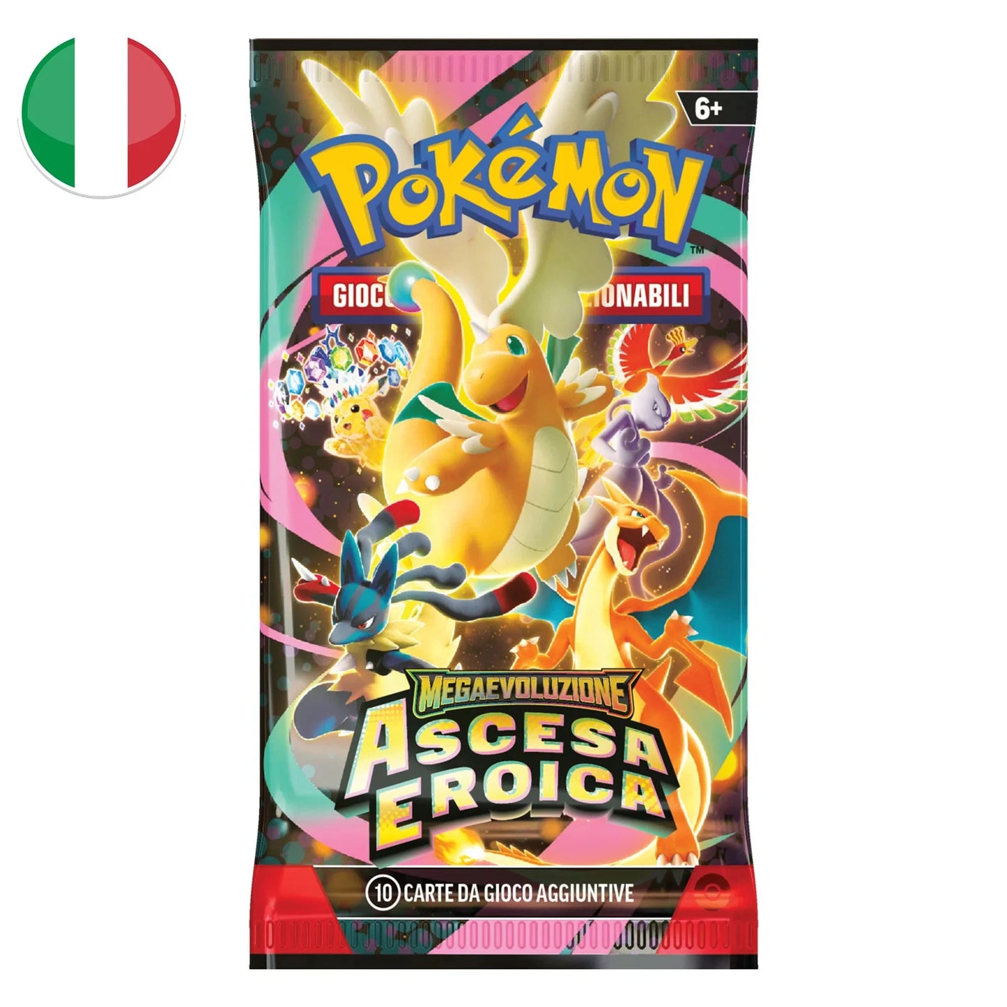 Megaevoluzione Ascesa Eroica Busta 10 Carte